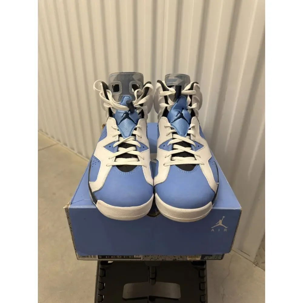 Nike Air Jordan 6 UNC Home University White Size 14 Men's - CT8529-410